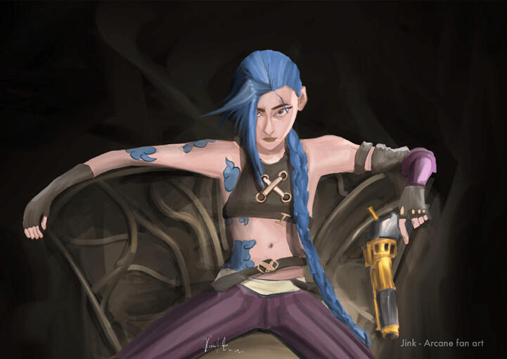 Jink - Arcane fanart